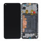 Wyświetlacz do Huawei P Smart (2019), P Smart Plus (2019), Ekran dotykowy z ramką i baterią, 02352JEY, 02352JFA, Midnight Black, Genuine Service Pack