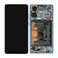 Wyświetlacz do Huawei P30, Ekran dotykowy z ramką i baterią, 02352NLP, 02354HMF, Breathing Crystal, Genuine Service Pack