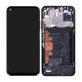 Wyświetlacz do Huawei P40 Lite, Ekran dotykowy z ramką i baterią, 02353KFU, Midnight Black, Genuine Service Pack