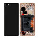 Zestaw wyswietlacza OLED z bateria + Czytnik linii papilarnych do Huawei P40 Pro | 02353PJL | Blush Gold | Genuine Service Pack