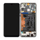 Wyświetlacz do Huawei P30 Lite (2020), Ekran dotykowy z ramką i baterią, 02353FPX, 02353DQU, Midnight Black, Genuine Service Pack