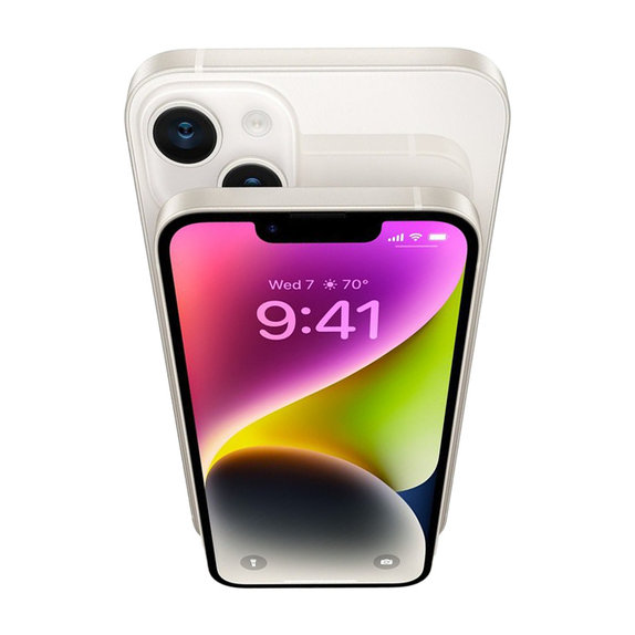 Apple iPhone 14 Starlight 256GB B Odnowiony