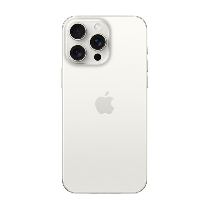 Apple iPhone 15 Pro White Titanium 256GB A+ Odnowiony