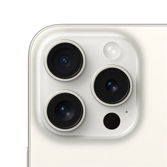 Apple iPhone 15 Pro White Titanium 256GB B Odnowiony