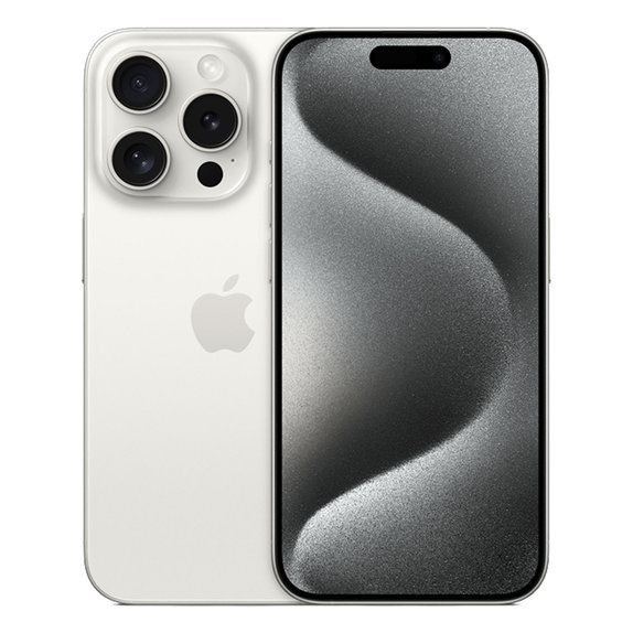 Apple iPhone 15 Pro White Titanium 256GB B Odnowiony
