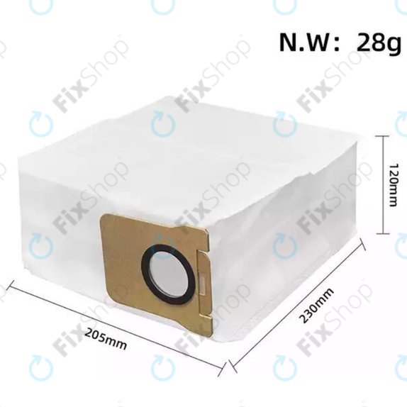 Worek na kurz, 3 szt. do Xiaomi Robot Vacuum 5, Vacuum 5 Pro, H40