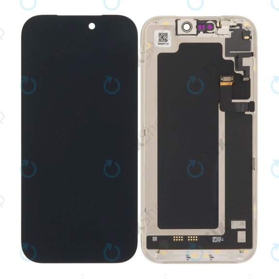 Wyświetlacz Soft OLED 120Hz dla iPhone 17 Pro, Ekran dotykowy z ramką, DIAGNOSTIC