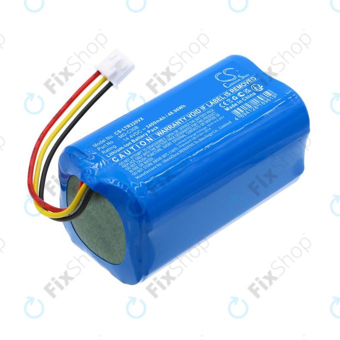 Bateria do Blaupunkt BlueBot XSMART, 3400mAh, Li-Ion, 14.4V, BPK-VCBB1XB, Xboost, D071-INR-CH-4S1P, HQ