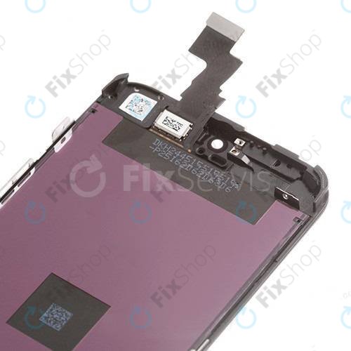 Wyświetlacz dla iPhone 5C, Black, Ekran dotykowy z ramką