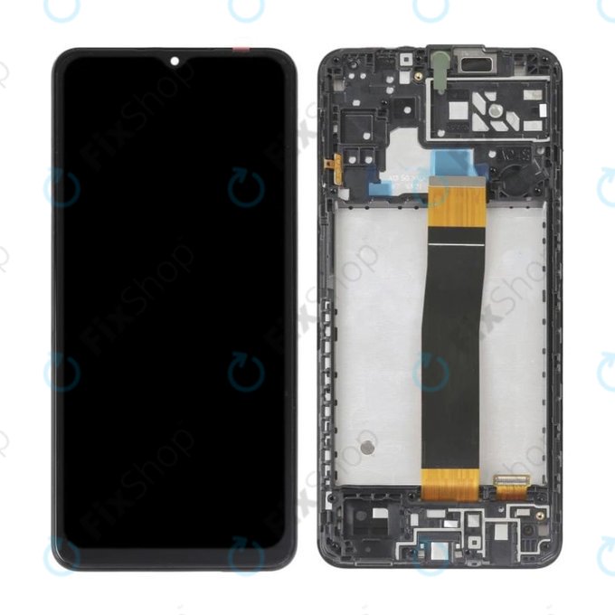 Wyświetlacz do Samsung A04s A047F, Ekran dotykowy z ramką, TFT