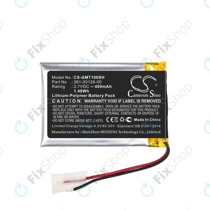 Bateria do Garmin Fenix 6X, 6X Pro Solar, Tactix Delta, 361-00126-00, 400mAh, HQ
