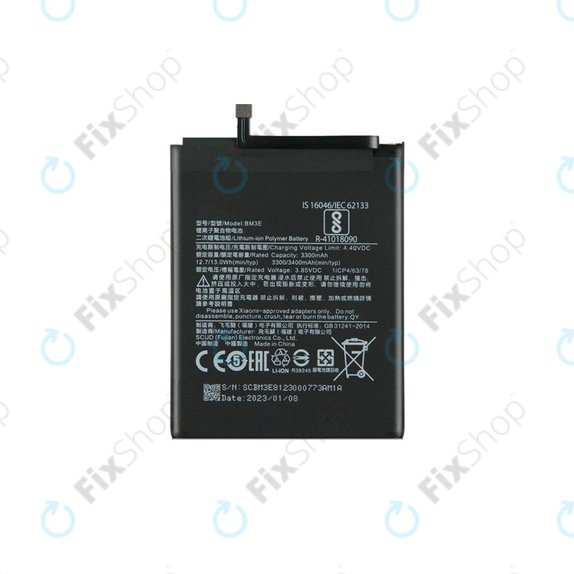 Bateria do Xiaomi Mi 8, BM3E, 3400mAh