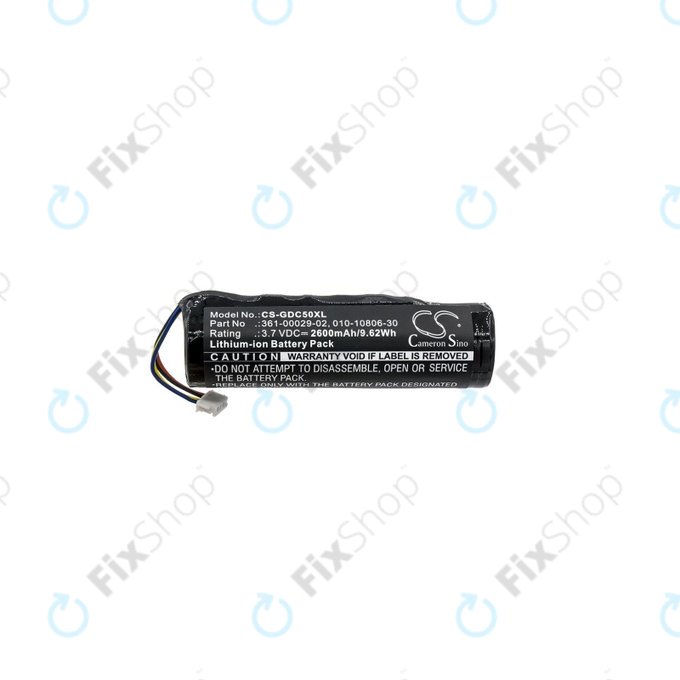 Bateria do Garmin Alpha 100, DC50, GAA002, GAA003, GAA004, T5, TT10, TT15, 010-10806-30, 010-11828-03, 361-00029-02, 2600mAh, HQ