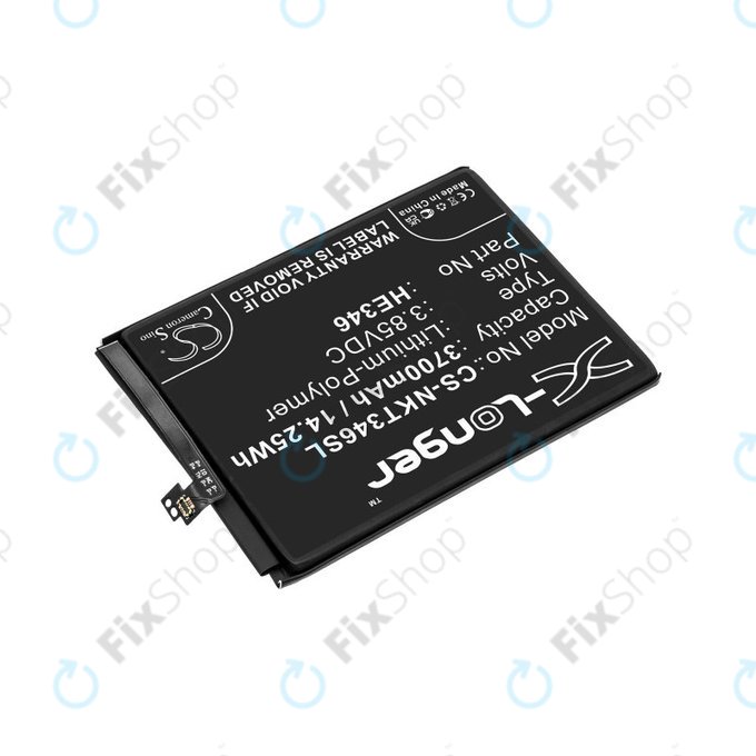 Bateria dla Nokia 7 Plus, 3700mAh, Li-Pol, 3.85 V, HE346, HQ