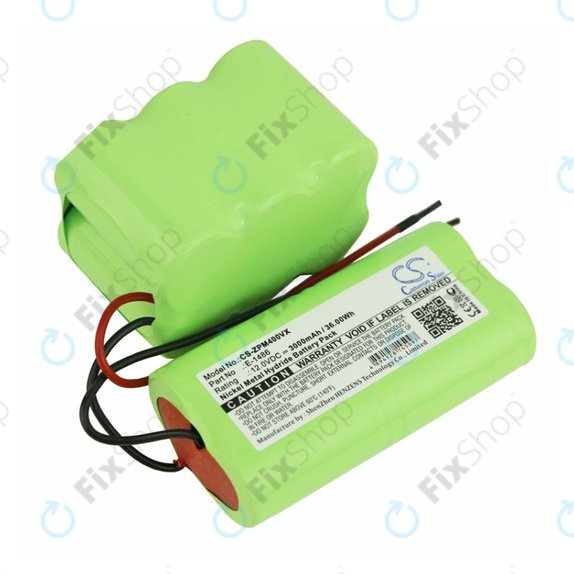 Bateria do Zepter PWC 400 Turbohandy, 3000mAh, Ni-MH, 12V, E-1486, HQ