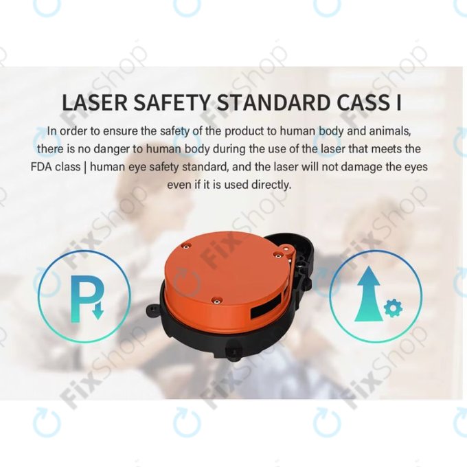 Czujnik odległości laserowej do Xiaomi Roborock S4 Max, S5 (Mijia 1S), S5 Max, S6, S6 MaxV, S6 Pure, S7