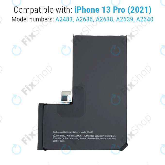 Bateria dla iPhone 13 Pro, 3095mAh