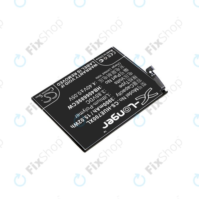 Bateria do Huawei Y7, 3900mAh, Li-Pol, 3.85V, HB406689ECW, HQ