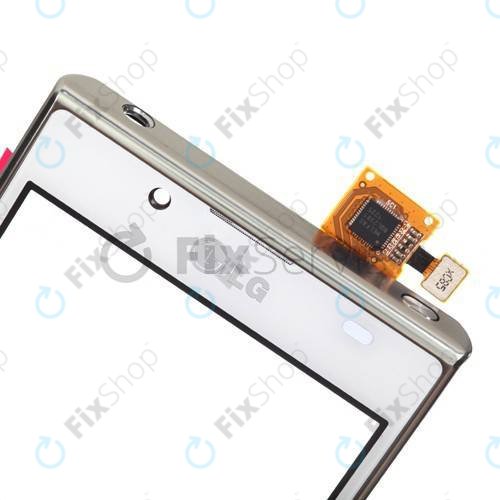 Ramka srodkowa do LG Optimus L7 P700, ACQ85922101, Bialy, White, Genuine Service Pack