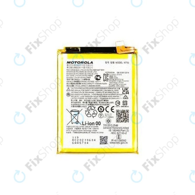 Bateria do Motorola Edge 20 Lite XT2139, NT50, 5000mAh, SB18D11784, Genuine Service Pack
