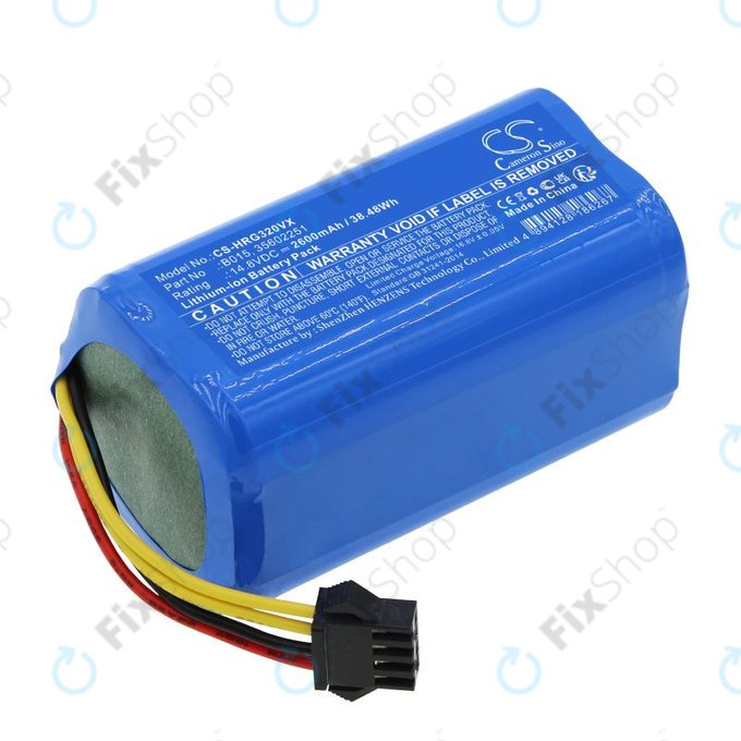 Bateria do Hoover HGO31, HGO32, HGO33, 2600mAh, Li-Ion, 14.8V, B015, HQ