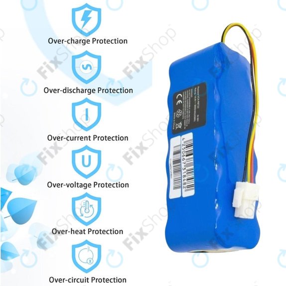 Bateria do Samsung Navibot SR8840, SR8895, VCR8845, VCA-RBT20, Ni-MH, 14,4V 3000mAh