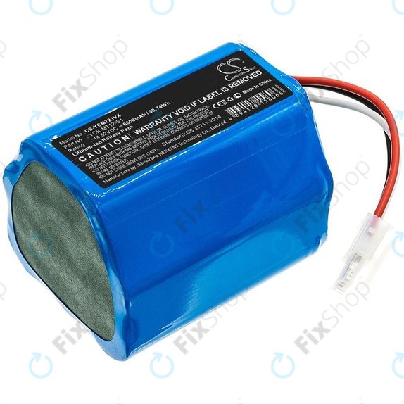 Bateria do Miele Scout RX2, RX3 Home Vision, YCR-MT12-S1, Li-Ion, 14,52V 6800mAh, HQ