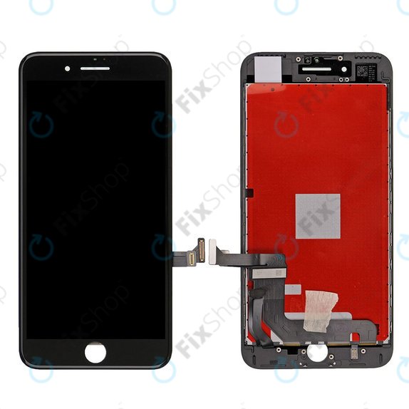 Wyświetlacz dla iPhone 7 Plus, Black, Ekran dotykowy z ramką