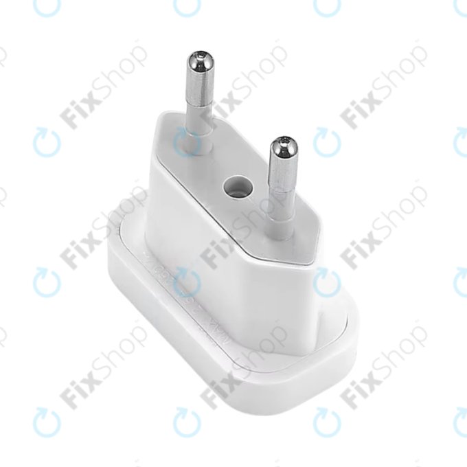 Adapter Wtyczki 220V z US na EU, Biały