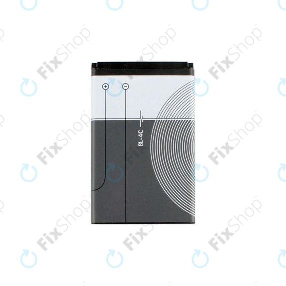 Bateria do Nokia 107, 108, C2-05, X2, 1000, 2000, 3000, 5000, 6000, 7000-series, BL-4C, 890mAh