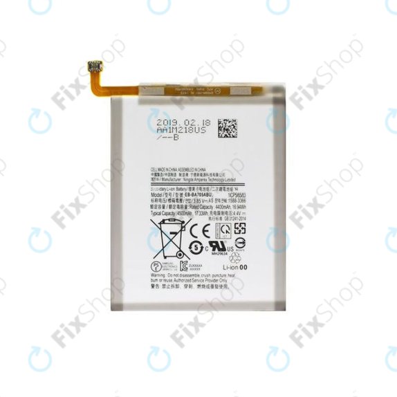 Bateria do Samsung A70 A705F, EB-BA705ABU, 4500mAh