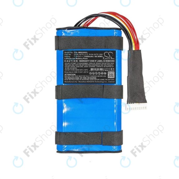 Bateria do JBL Boombox 2, SUN-INTE-213, SUN-INTE-268, 13500mAh, HQ