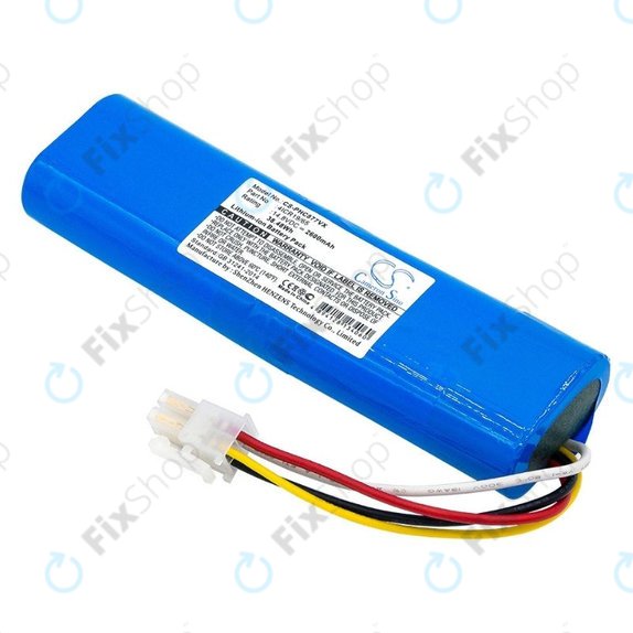 Bateria do Philips SmartPro Compact FC8705, FC8710, FC8772, FC8776, 4ICR19/65, Li-Ion, 14,8V 2600mAh, HQ
