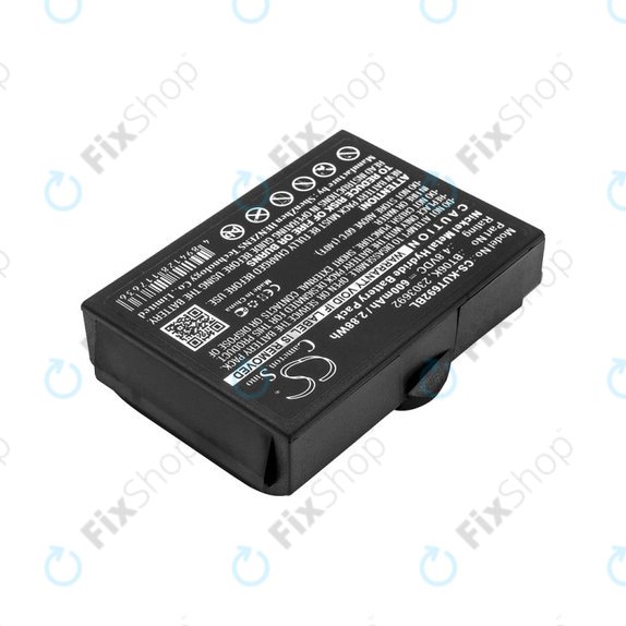 Bateria do Ikusi T70, TM70, 600mAh, Ni-MH, 4.8V, BT06K, HQ