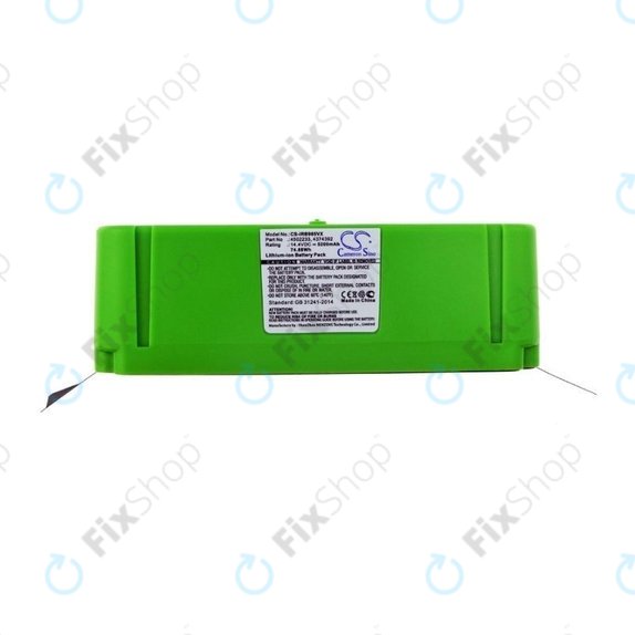 Bateria do iRobot Roomba 600, 800, 900-seria, 4502233, 4374392, 2130LI, Li-Ion, 14,4V 5200mAh, HQ