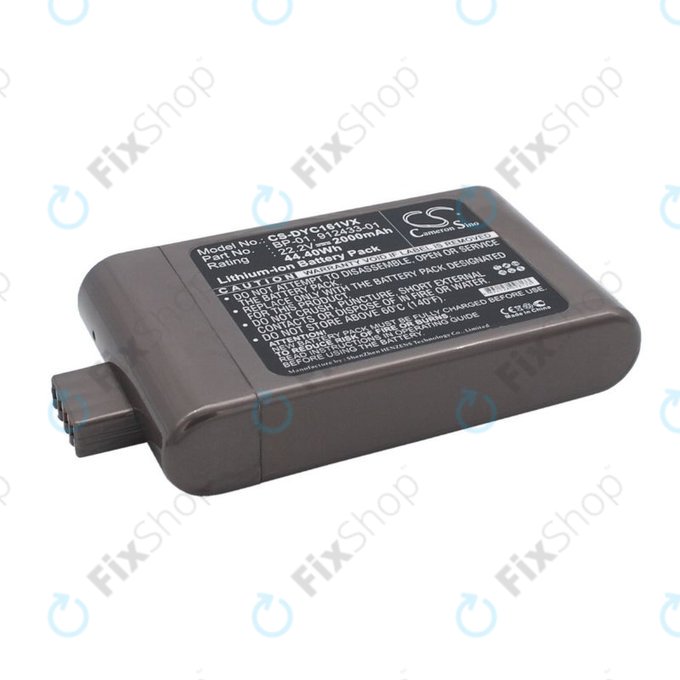 Bateria do Dyson DC12, DC16, BP-01, 912433-01, Li-Ion, 22,2V 2000mAh, HQ