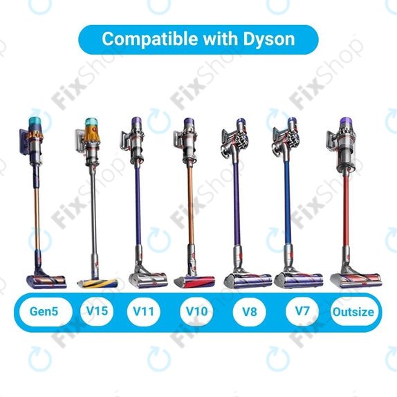 Glowica podlogowa z LED Green Light do Dyson V-series, Outsize