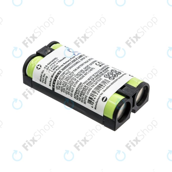 Bateria do Sony MDR RF995, MDR RF400, 700mAh, Ni-MH, 2.4V, BP-HP800-11, HQ
