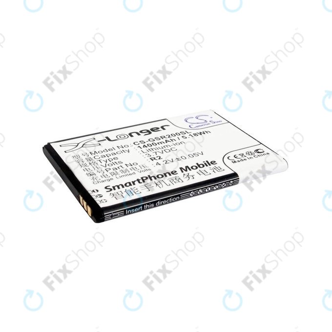 Bateria do Gigabyte Gsmart Roma, R2, Li-ion, 3.7V, 1400mAh, HQ