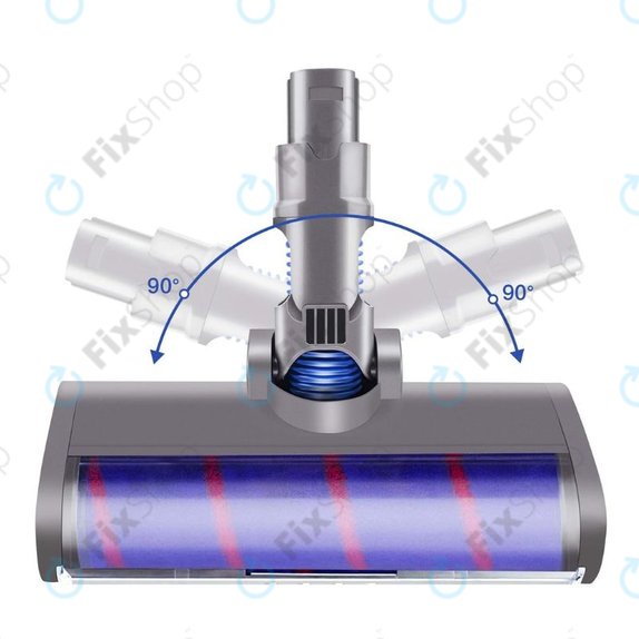 Glowica podlogowa z oswietleniem LED do Dyson V6, DC-series