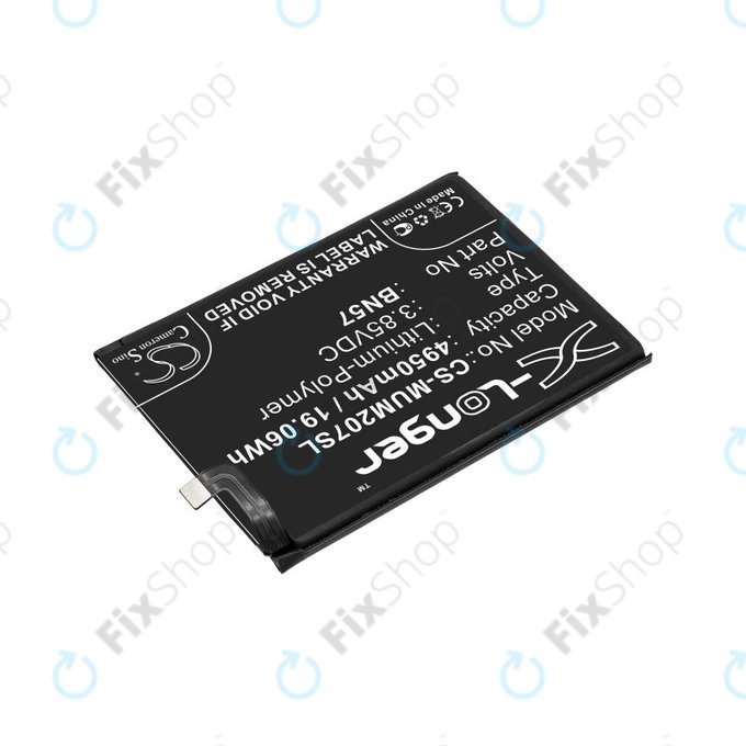 Bateria dla Xiaomi Poco X3 NFC M2107J20CG, 4950mAh, Li-Pol, 3.85 V, BN57, HQ