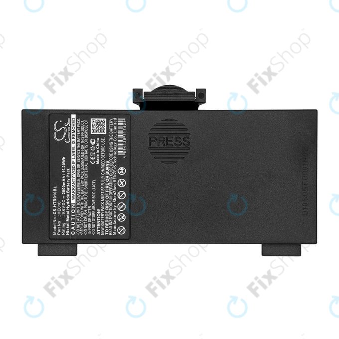Bateria do Hetronic 68303000, 2000mAh, Ni-MH, 9.6V, HE010, HQ