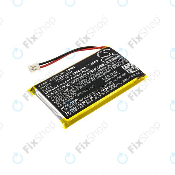 Bateria do Luvion Prestige Touch 2, 2000mAh, Li-Pol, 3.7V, PL654065H, HQ