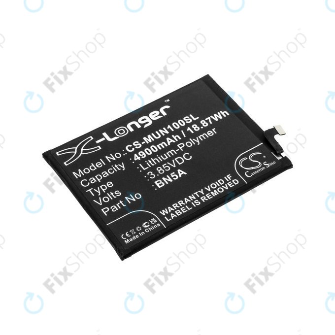 Bateria dla Xiaomi Poco M3 Pro, Redmi Note 10, Note 11, 4900mAh, Li-Pol, 3.85 V, BN5A, HQ
