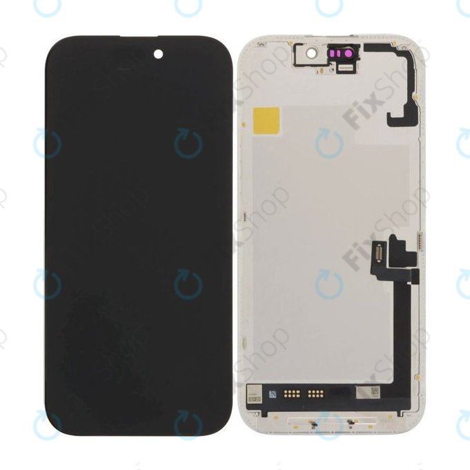 Wyświetlacz Soft OLED 120Hz dla iPhone 17, Ekran dotykowy z ramką, FixPremium PRO