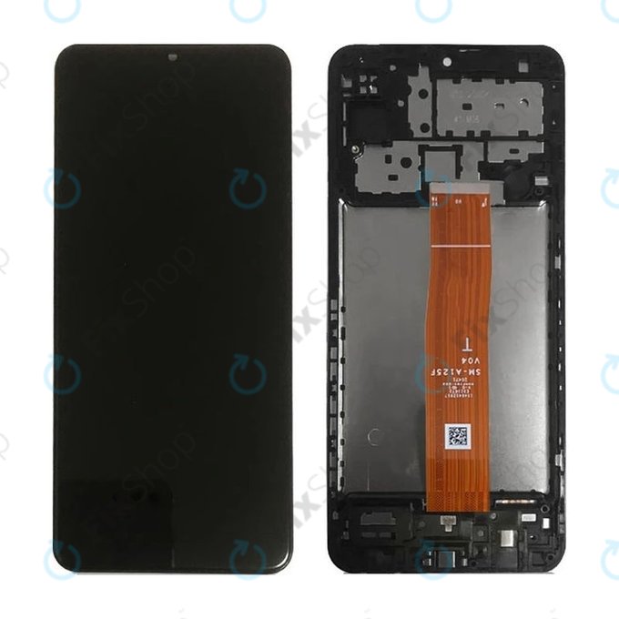 Wyświetlacz do Samsung M12 M127F, Ekran dotykowy z ramką, TFT