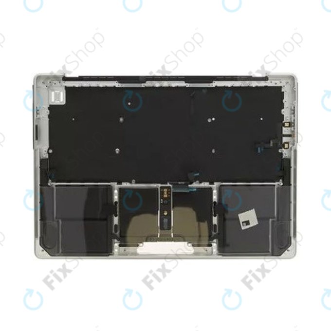 Górna rama klawiatury do MacBook Pro 14", A2442 (2021), A2779 (2023), z klawiaturą US i baterią, Silver, 661-32211, Genuine Apple