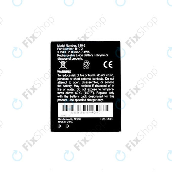 Bateria do Caterpillar CAT B15, B10-2, 2000mAh