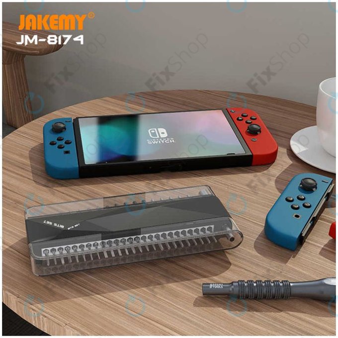 Profesjonalny zestaw narzędzi naprawczych DIY 45w1, Jakemy JM-8174