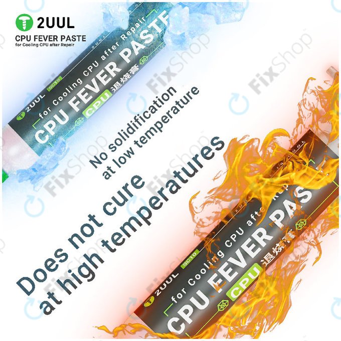 Pasta termoprzewodząca do CPU, 2UUL SC10, 50g